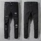 acheter amiri jeans fit pantalones ar5380 noir